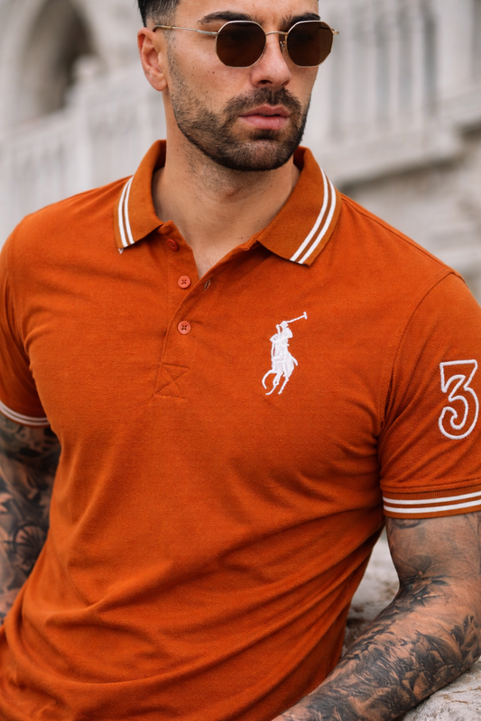 APEX-WEAR POLO-ORANGE