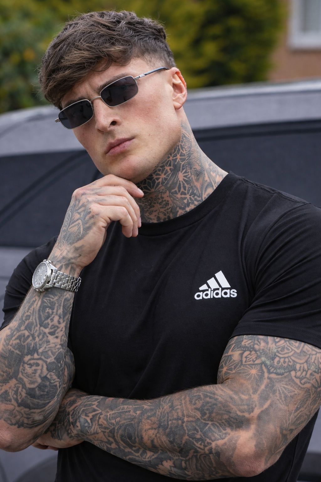 STRETCHABLE FOR EASE OF MOVEMENT SHIRT-BLACK