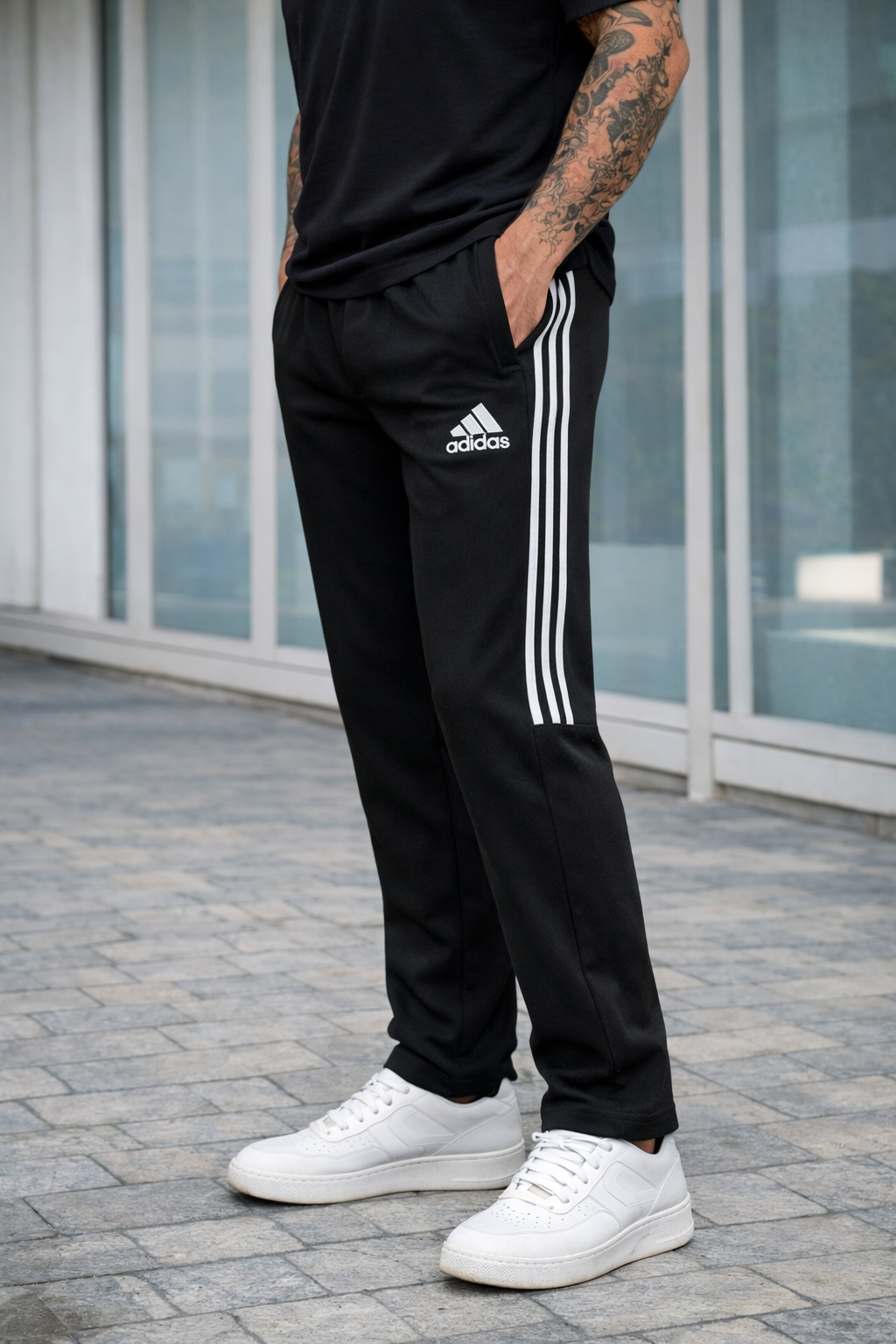 THE SHADOW LINE TROUSER -BLACK