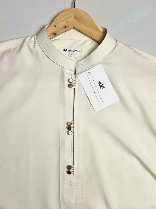 SIGNATURE LOYAL FOXI STITCHED SUIT-WHITE