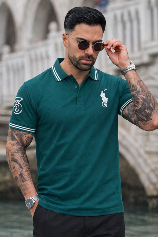 APEX-WEAR  POLO-GREEN