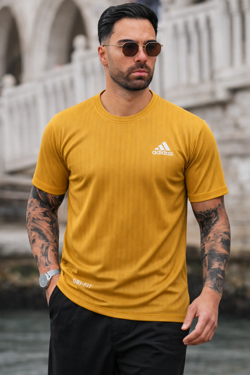 THE ALPHA TEE-YELLOW