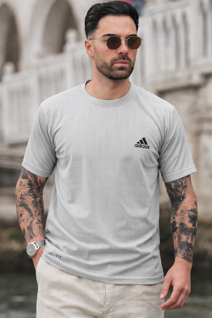 THE ALPHA TEE-GRAY