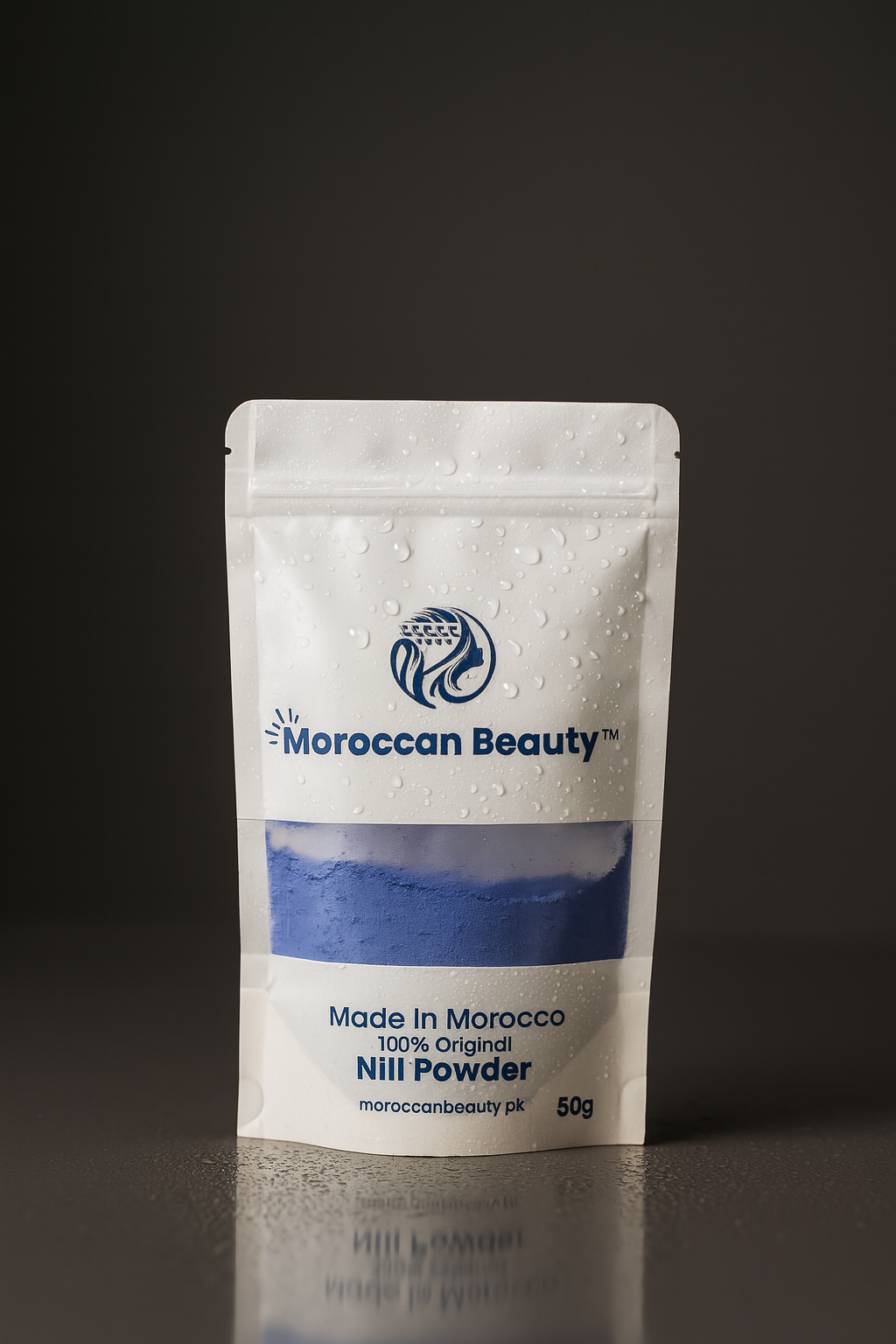 Moroccan Blue Nila Skin Whitening Powder
