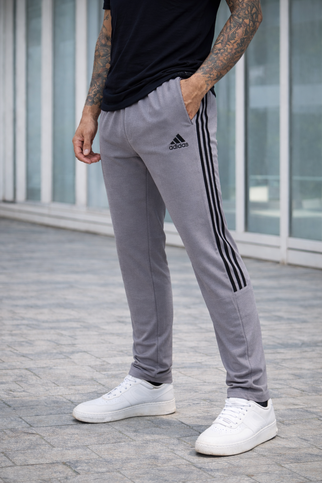 THE SHADOW LINE TROUSER -GRAY