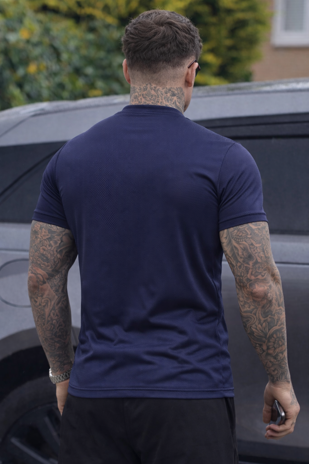 MOVE FLOW DRY-FIT T-SHIRT STRETCHINESS AND LIGHTWEIGHT - BLUE
