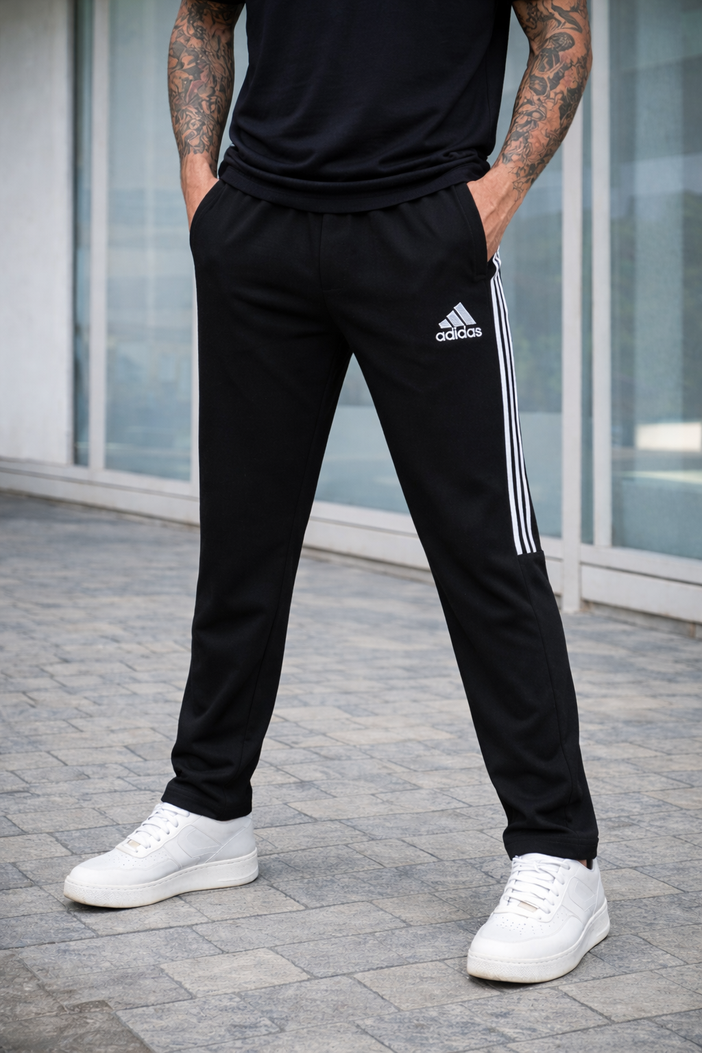 THE SHADOW LINE TROUSER -BLACK