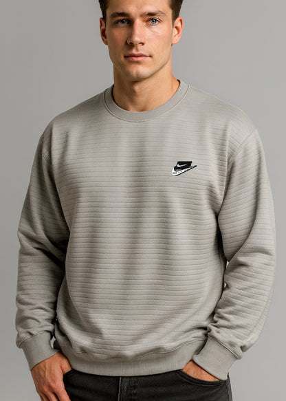HERITAGE WAVE TEXTURED SHIRT-GRAY