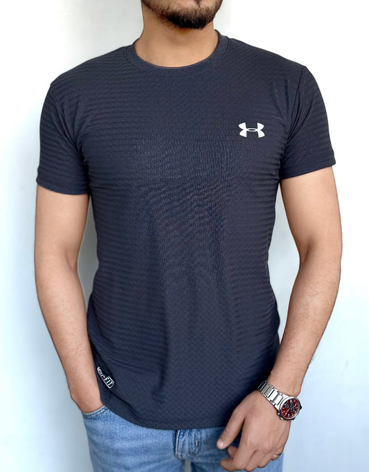 LYCRA STRETCHABLE STYLISH SHIRT-GRAY