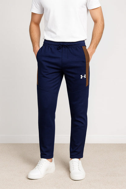 WAFFLE ULTRA FIT TROUSER-NAVY