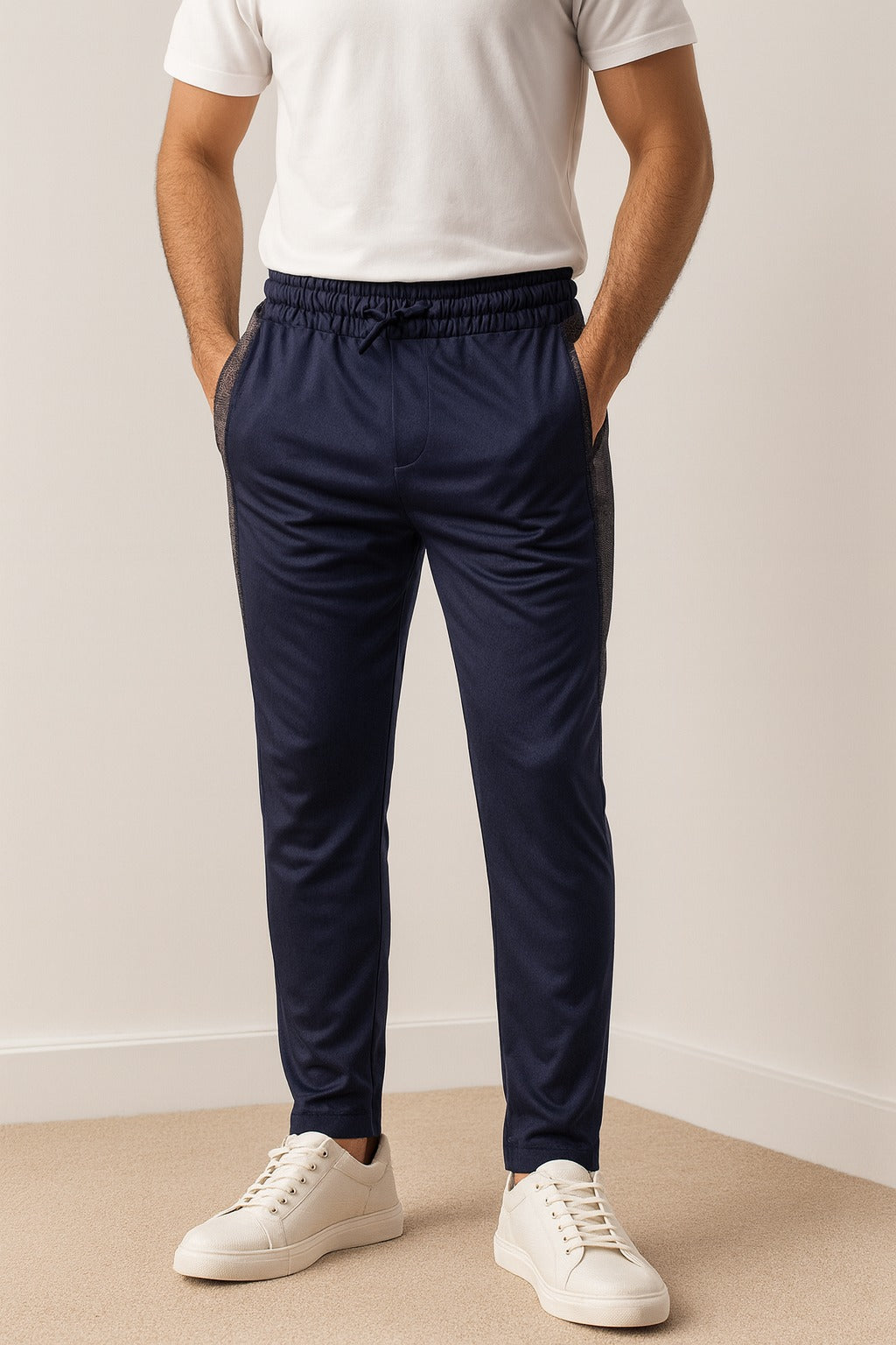 ACTIVE-LINE TROUSER-NAVY