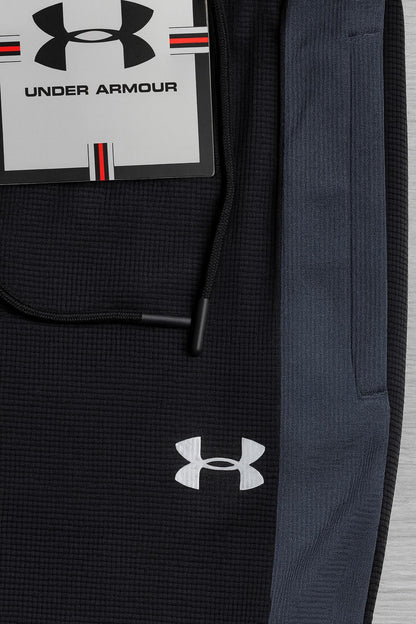 WAFFLE ULTRA FIT TROUSERS-BLACK