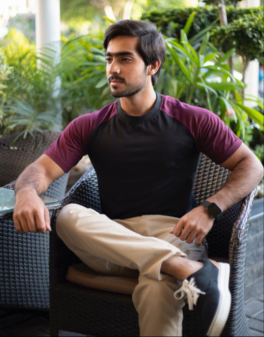 STRETCHABLE HIGH QUALITY SHIRT-BLACK